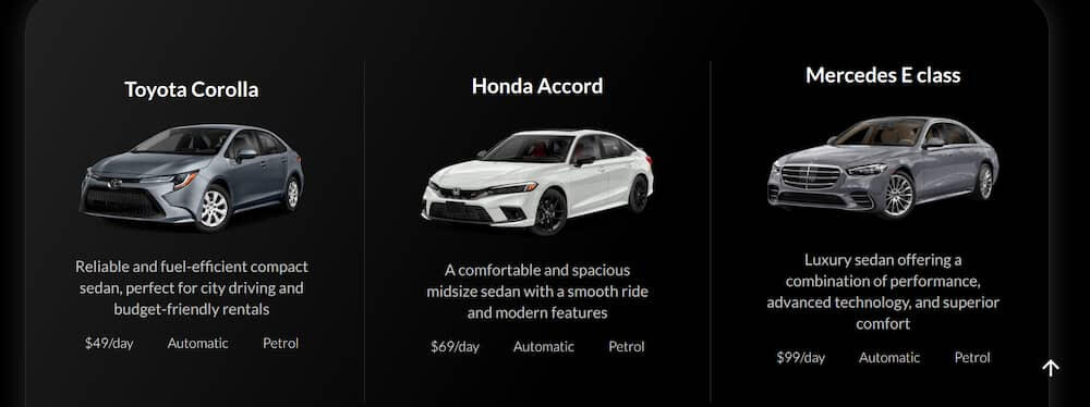 Rent A Car Demo - DigitPres Rent a car website demo by DigitPres